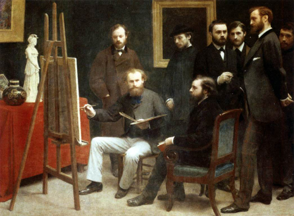 a studio in the batignolles quarter